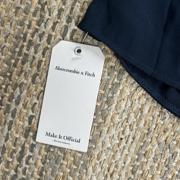 ABERCROMBIE & FITCH Women’s Camille Satin Slit Midi Slip Dress Blue Size XXS P - Picture 11 of 16